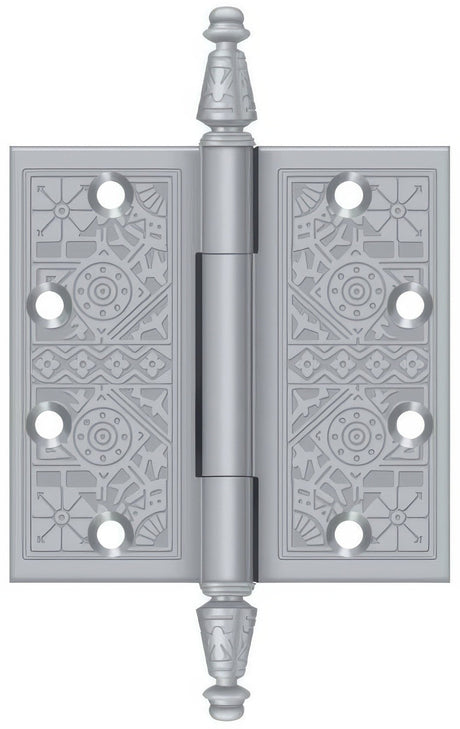 Deltana DSBP45U26D DSBP45 4-1/2" x 4-1/2" Square Corner Door Hinge Brushed Chrome