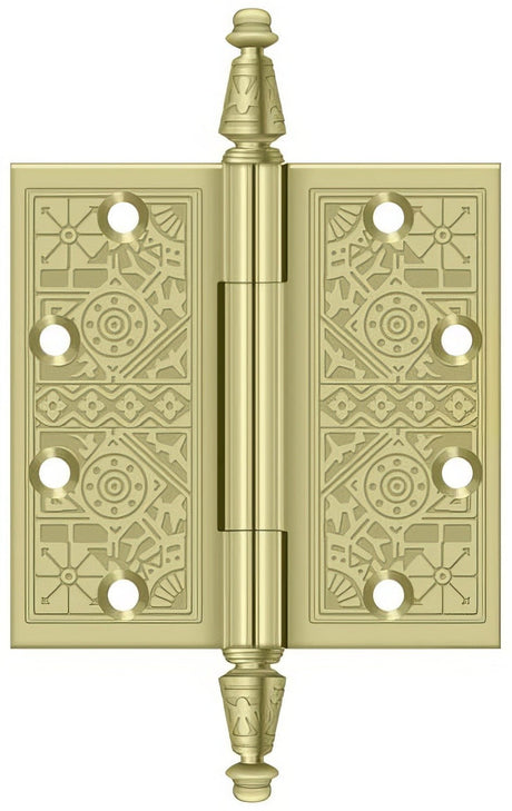 Deltana DSBP45U3-UNL DSBP45 4-1/2" x 4-1/2" Square Corner Door Hinge Unlaquered