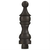 Deltana DSFRU10BD DSFR Decorative 3" Royal Finials for DSB45RM Hinge Bronze Dark