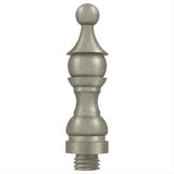 Deltana DSFRU10WL DSFR Decorative 3" Royal Finials for DSB45RM Hinge White Light