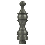 Deltana DSFRU10WM DSFR Decorative 3" Royal Finials for DSB45RM Hinge White Medium