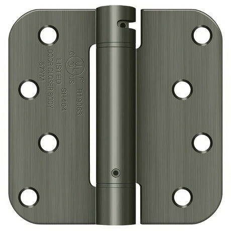 Deltana DSH4R515A 4" x 4" x 5/8" Spring Door Hinge