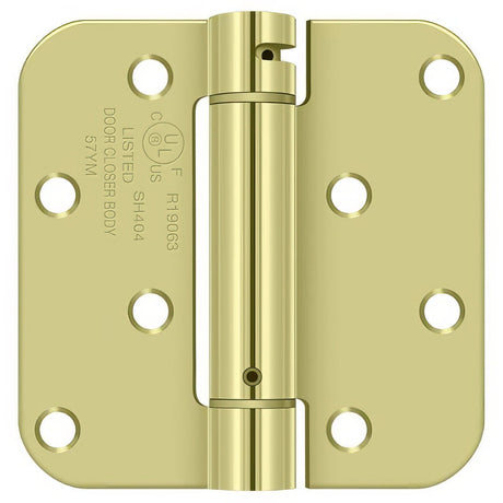 Deltana DSH4R52DBM zinc dichromate spring hinge