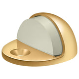 Deltana DSLP316CR003 DSLP316 Low Profile Dome Door Stop Lifetime Polished Brass