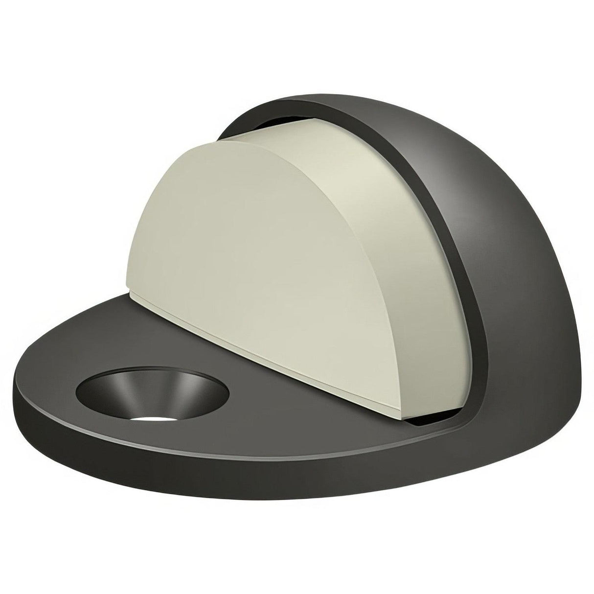 Deltana DSLP316U10B DSLP316 Low Profile Dome Door Stop Oil Rubbed Bronze