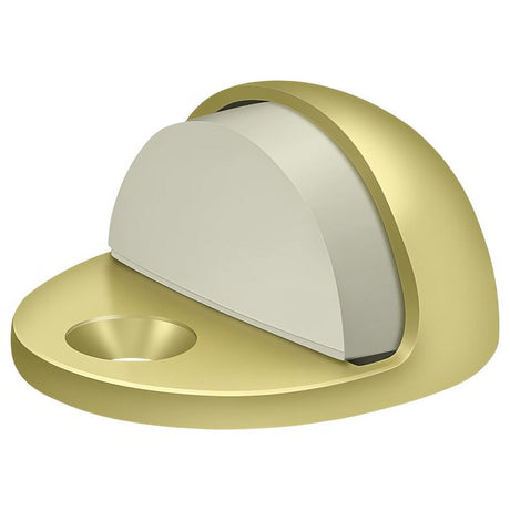 Deltana DSLP316U3 DSLP316 Low Profile Dome Door Stop Polished Brass