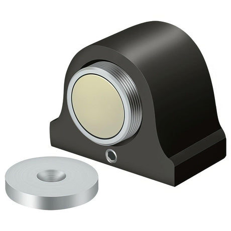 Deltana DSM125U10B DSM125 Magnetic Dome Door Stop And Catch Oil Rubbed Bronze