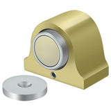 Deltana DSM125U3 DSM125 Magnetic Dome Door Stop And Catch Polished Brass