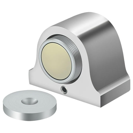 Deltana DSM125U32 DSM125 Magnetic Dome Door Stop And Catch Polished Stainless