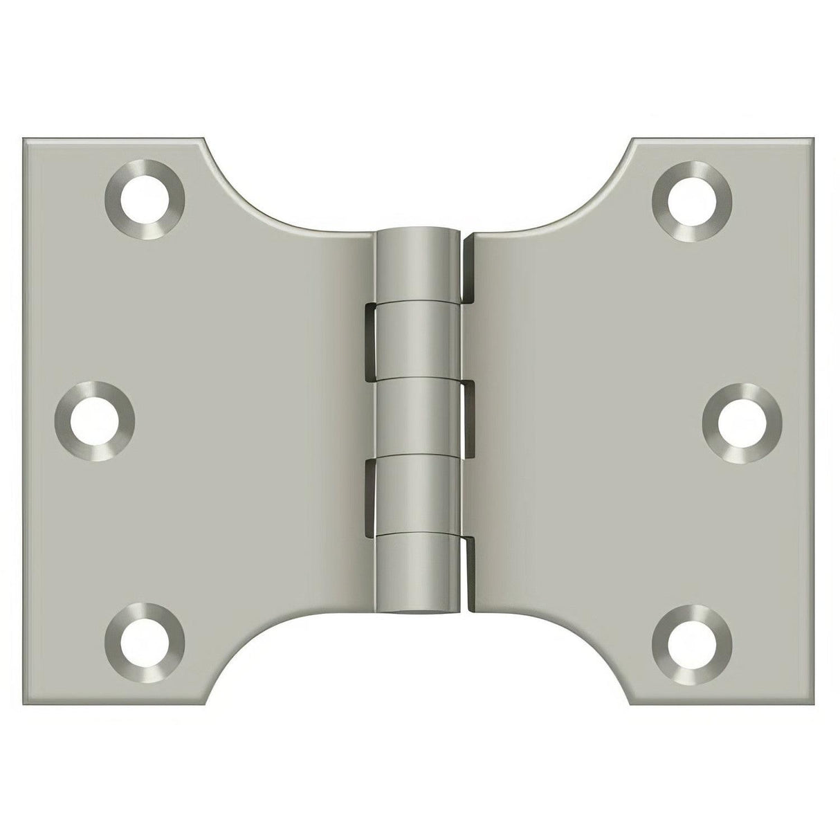 Deltana DSPA3040U15 DSPA3040 3" x 4" NRP Square Corner Door Hinge Satin Nickel