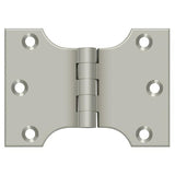 Deltana DSPA3040U15 DSPA3040 3" x 4" NRP Square Corner Door Hinge Satin Nickel