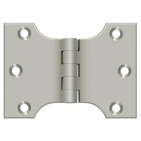 Deltana DSPA3040U15 DSPA3040 3" x 4" NRP Square Corner Door Hinge Satin Nickel