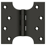 Deltana DSPA4040U10B DSPA4040 4" x 4" NRP Square Corner Door Hinge Oil Rubbed Bronze