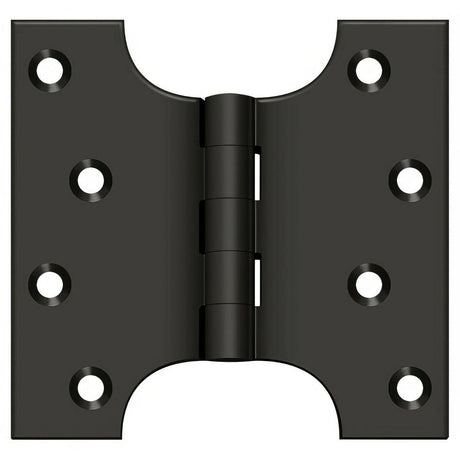 Deltana DSPA4040U10B DSPA4040 4" x 4" NRP Square Corner Door Hinge Oil Rubbed Bronze