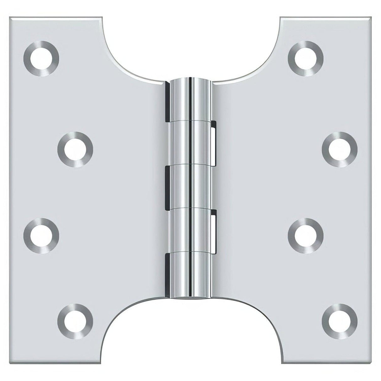Deltana DSPA4040U26 DSPA4040 4" x 4" NRP Square Corner Door Hinge Chrome