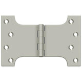 Deltana DSPA4060U15 DSPA4060 4" x 6" NRP Square Corner Door Hinge Satin Nickel