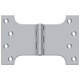 Deltana DSPA4060U26D DSPA4060 4" x 6" NRP Square Corner Door Hinge Brushed Chrome