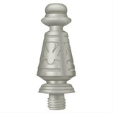 Deltana DSPUT15 DSPUT 1-7/16" Ornate Finials Satin Nickel