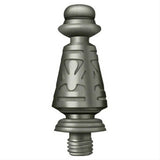Deltana DSPUT15A DSPUT 1-7/16" Ornate Finials Antique Nickel