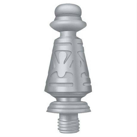 Deltana DSPUT26D DSPUT 1-7/16" Ornate Finials Brushed Chrome