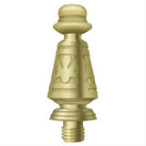 Deltana DSPUT3 DSPUT 1-7/16" Ornate Finials Polished Brass