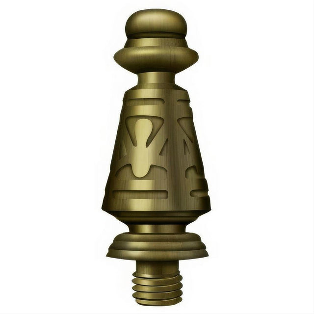Deltana DSPUT5 DSPUT 1-7/16" Ornate Finials Antique Brass