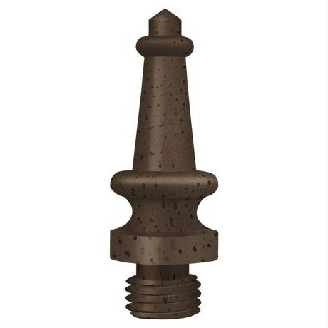 Deltana DSST10WD DSST 1-3/16" Steeple Tip Finials White Dark