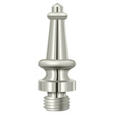 Deltana DSST14 DSST 1-3/16" Steeple Tip Finials Polished Nickel