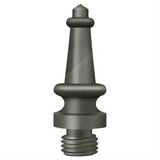 Deltana DSST15A DSST 1-3/16" Steeple Tip Finials Antique Nickel