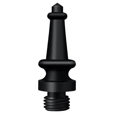Deltana DSST19 DSST 1-3/16" Steeple Tip Finials Black