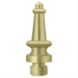 Deltana DSST3-UNL DSST 1-3/16" Steeple Tip Finials Unlaquered