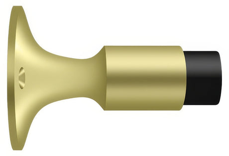 Deltana DSW325U3 polished brass wall mount door stop