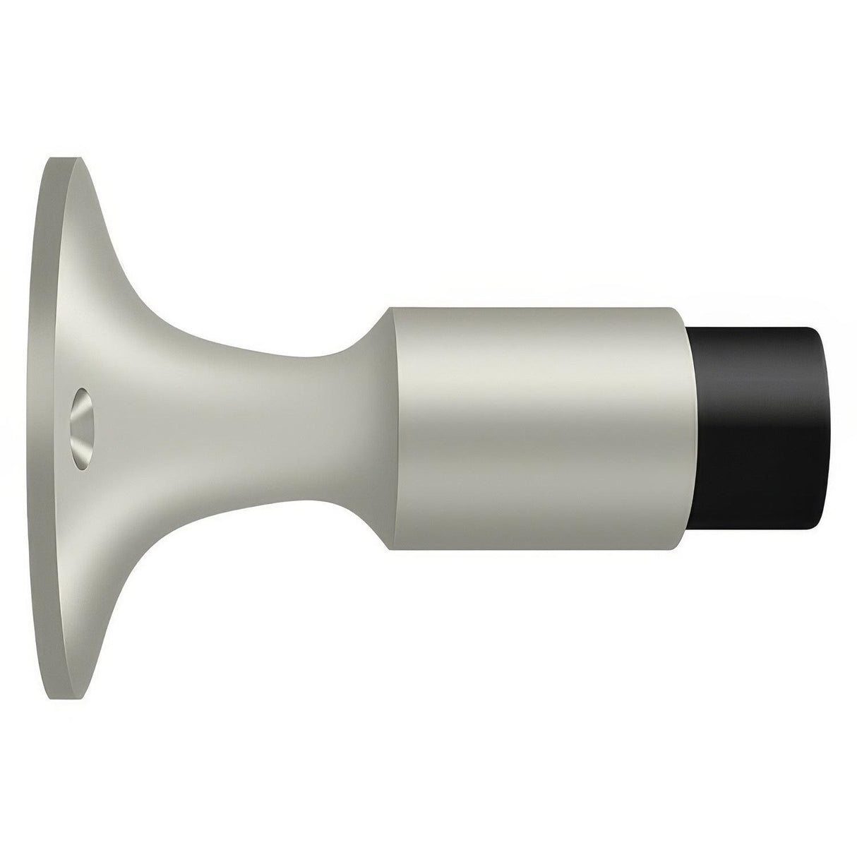 Deltana DSW325U15 DSW325 3-1/4" x 2-1/4" Wall Mount Door Stop Satin Nickel