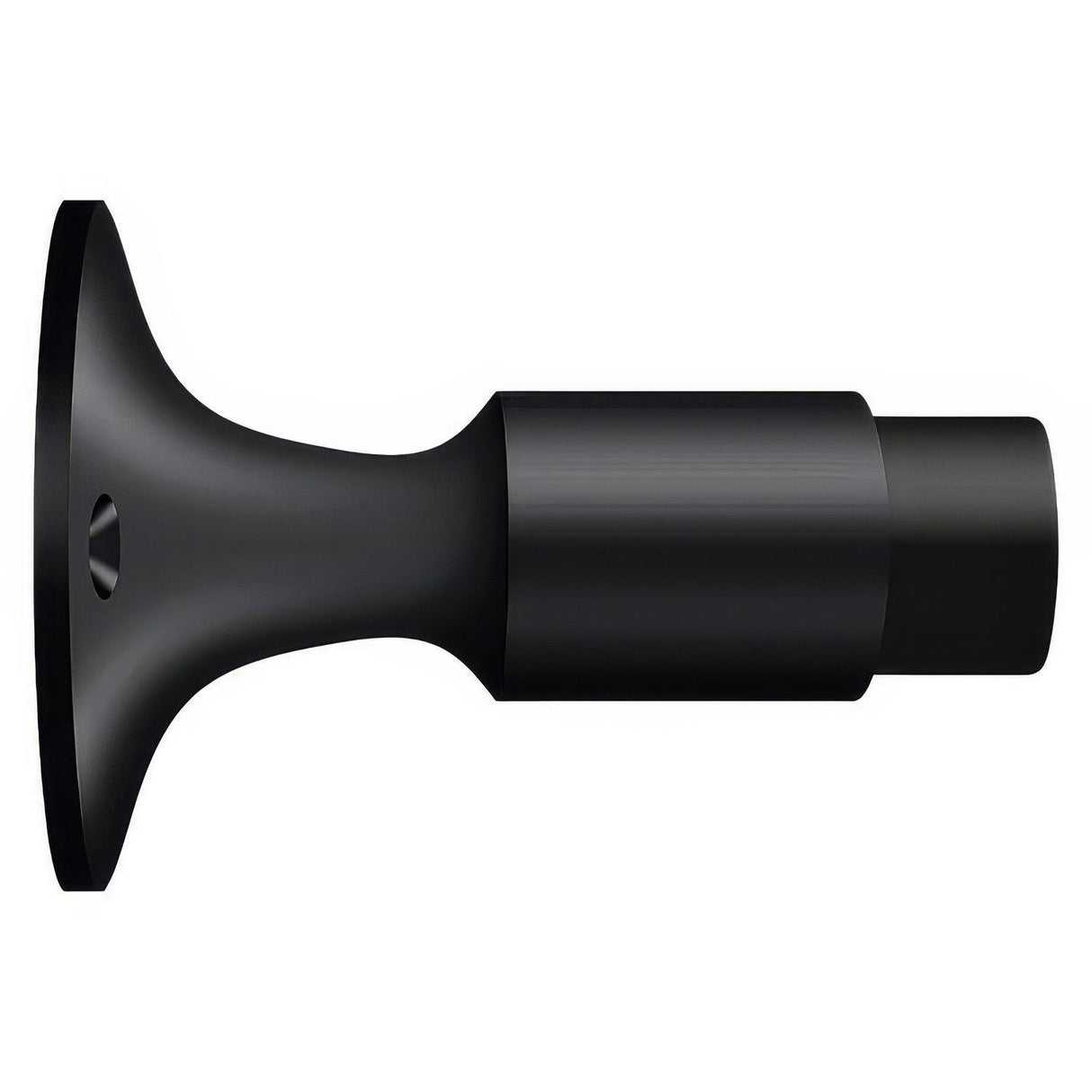 Deltana DSW325U19 DSW325 3-1/4" x 2-1/4" Wall Mount Door Stop Black