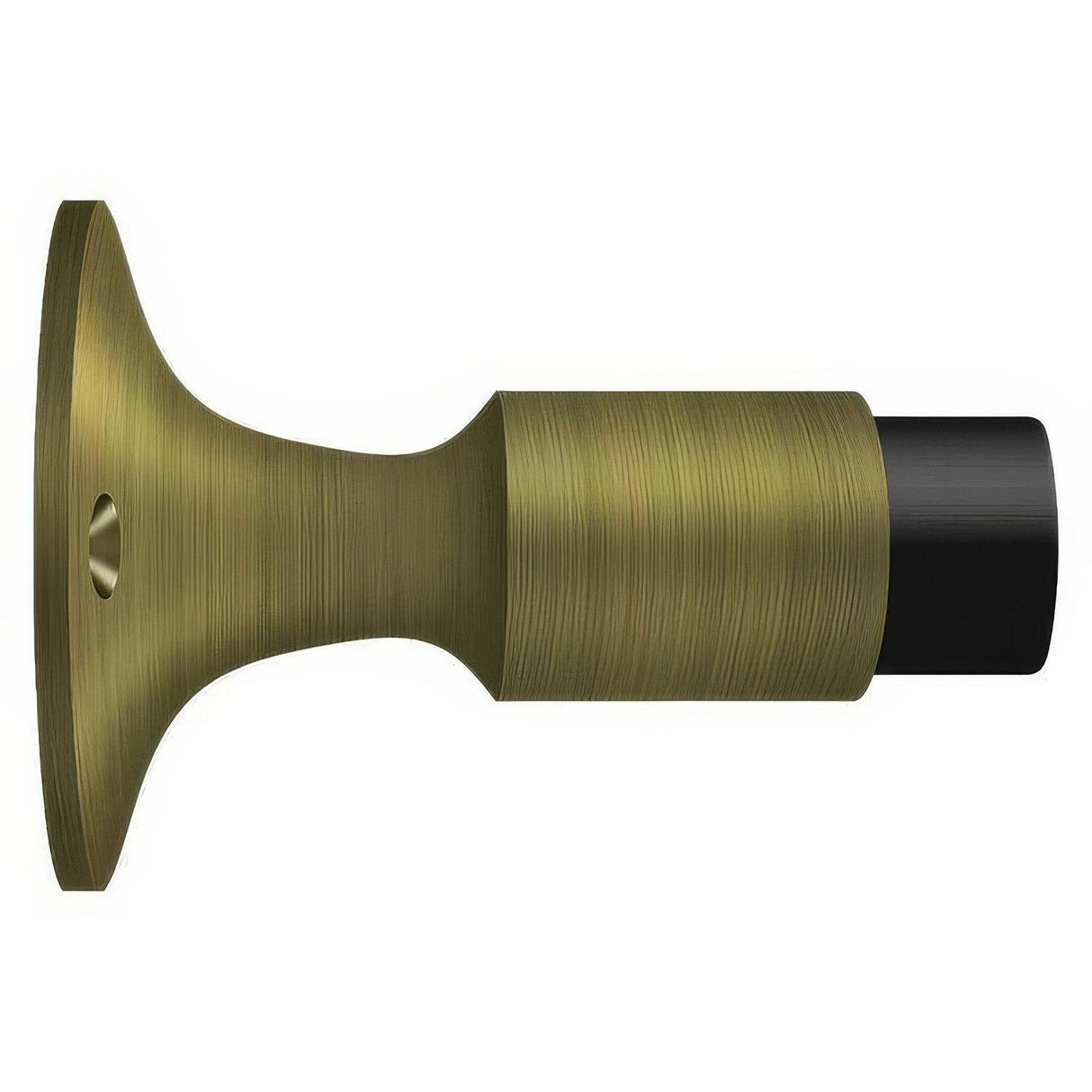 Deltana DSW325U5 DSW325 3-1/4" x 2-1/4" Wall Mount Door Stop Antique Brass