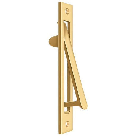 Deltana EP6125CR003 lifetime polished brass edge pull