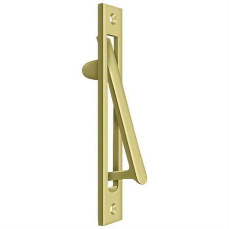 Deltana EP6125U3 EP6125 HD Pocket Door Flush Edge Pull Polished Brass