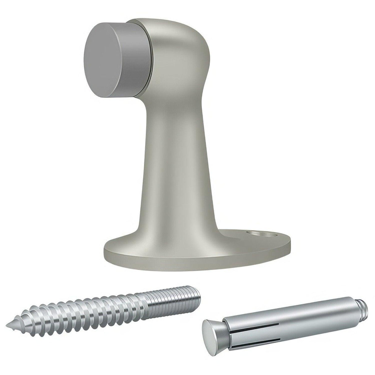Deltana FDB278U15 FDB278 2-7/8" Floor Mounted Door Stop Satin Nickel