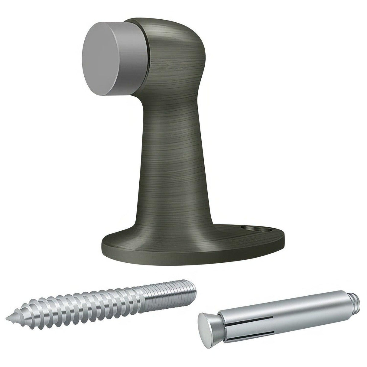 Deltana FDB278U15A FDB278 2-7/8" Floor Mounted Door Stop Antique Nickel