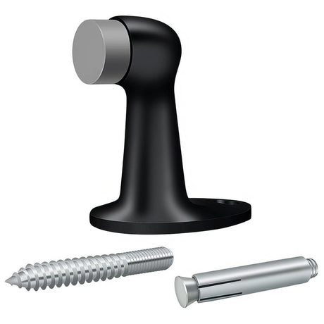Deltana FDB278U19 FDB278 2-7/8" Floor Mounted Door Stop Paint Black