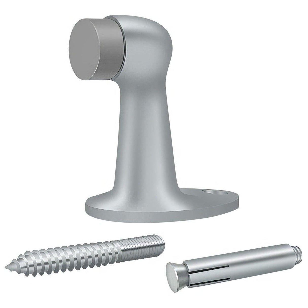Deltana FDB278U26D FDB278 2-7/8" Floor Mounted Door Stop Brushed Chrome