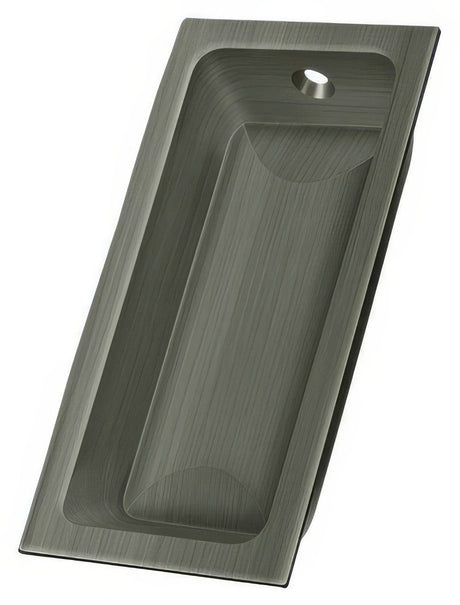 Deltana FP227U15A antique nickel flush pull