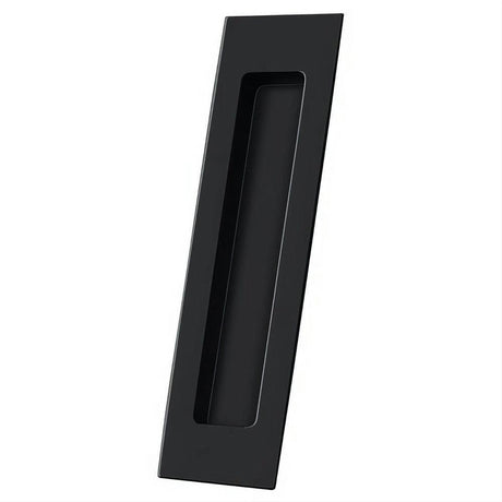 Deltana FP7178U19 FP7178 Solid Brass 7" Rectangular Flush Pull Black