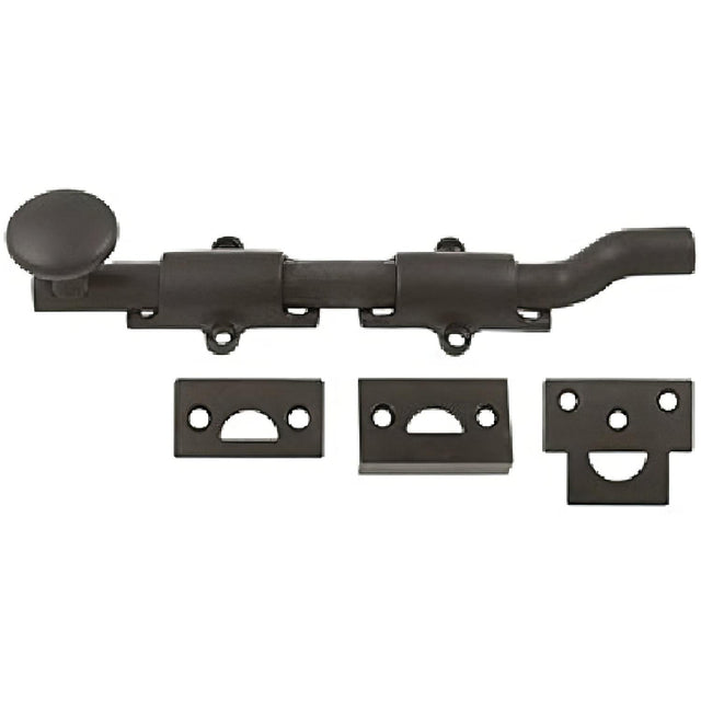 Deltana FPG610B/B 6" HD Offset Surface Bolt