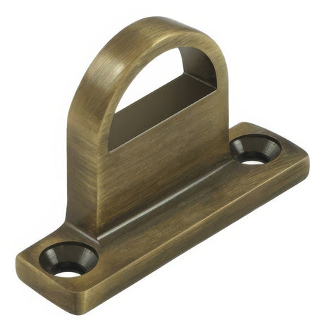 Deltana FPGHDBU5 FPGHDB Offset Heavy Duty Strike for HD Bolt Antique Brass