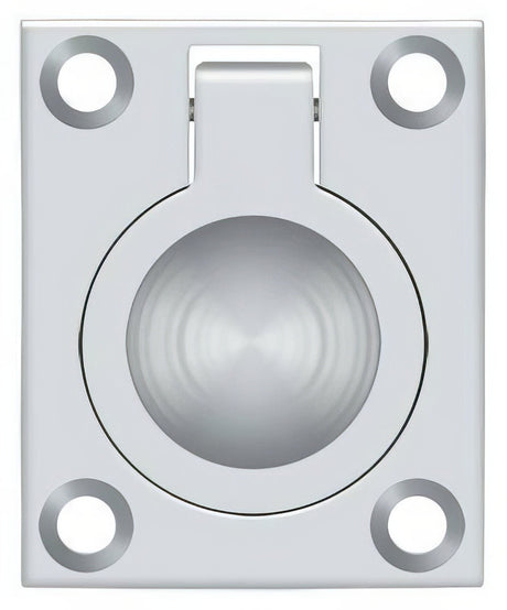 Deltana FRP175U26 polished chrome flush ring pull