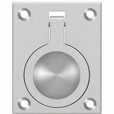 Deltana FRP25U26D FRP25 2-1/2" x 1-7/8" Flush Ring Pull Satin Chrome