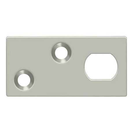 Deltana GP12EFB15 GP12EFB Guide Plate for EFB Extension Flush Bolt Brushed Nickel