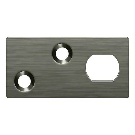 Deltana GP12EFB15A GP12EFB Guide Plate for EFB Extension Flush Bolt Antique Nickel