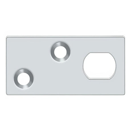 Deltana GP12EFB26 GP12EFB Guide Plate for EFB Extension Flush Bolt Black